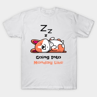 Monday Corgi T-Shirt